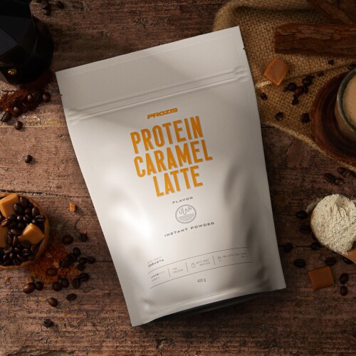 Latte au Caramel Protéiné 400 g - Alimentation Diététique | Prozis