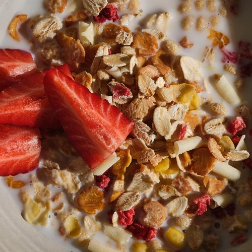 Protein Muesli 400 g FraiseChocolat Blanc Modes de Vie/Besoins