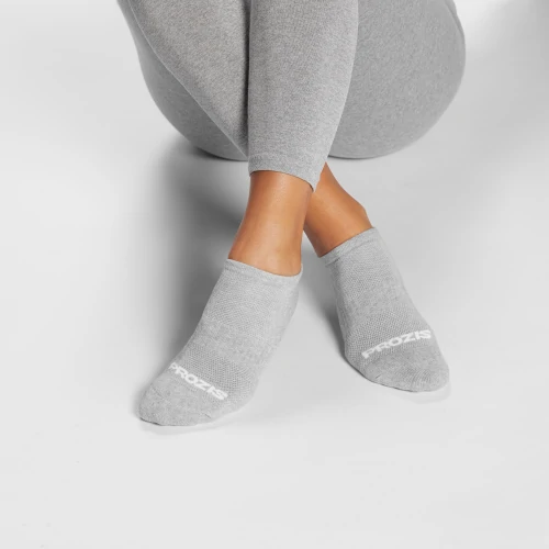 24 7 Extra Low Cut Socks 3 Pack Gray Performance Sports Prozis