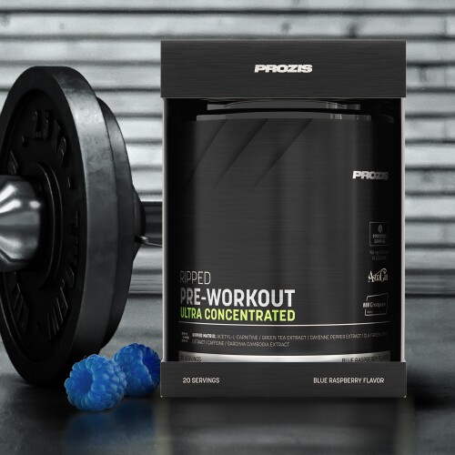 RIPPED PreWorkout Ultra Concentrated 20 Portionen Muskelaufbau Prozis