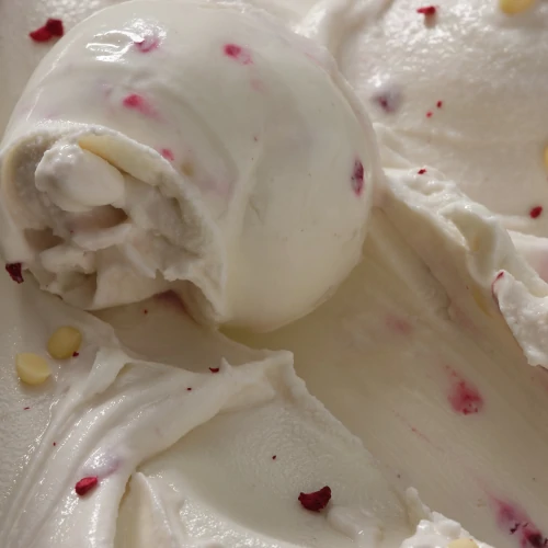 Zero Ice Cream Cioccolato bianco e lampone 500 mL Pranzo e Cena