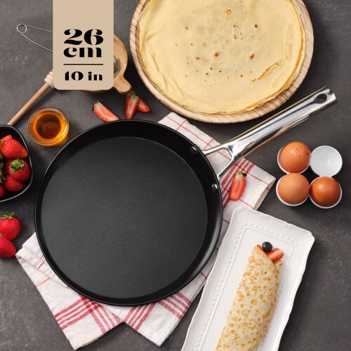 Chef's Pan - Sartén antiadherente para crepes y tortitas 26 cm