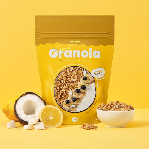 Superb Granola - Limón y coco 275 g
