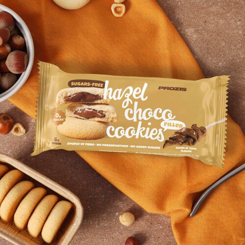6 x Zero Sugars Hazel-Choco Cookies 15 g