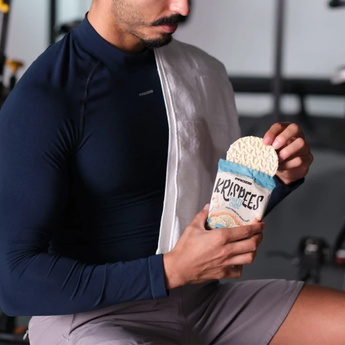 2 x 4 x White Choc Krispees - Rice with White Chocolate & Yogurt Flavor 26 g (4)