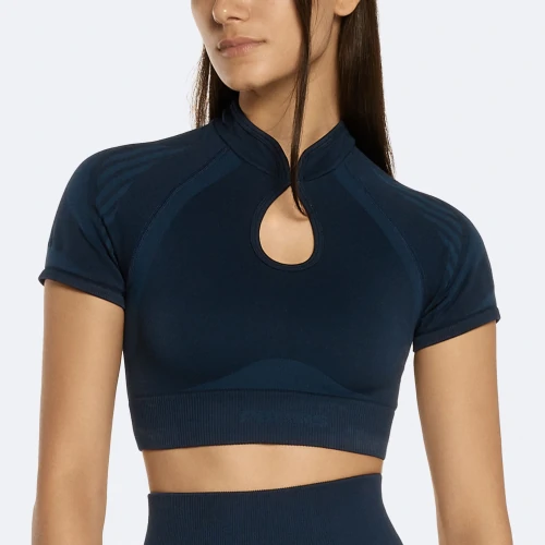 Crop t shirt sport clearance