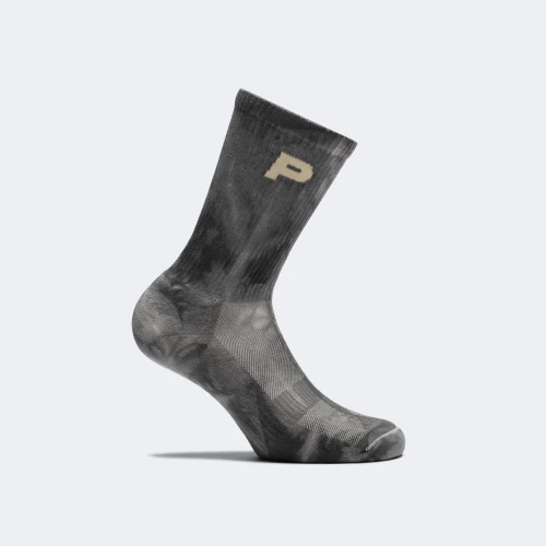 Chaussettes mi mollet 24 7 Tie Dye Cushioned Dark Gray