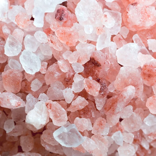 Pink discount salt crystal