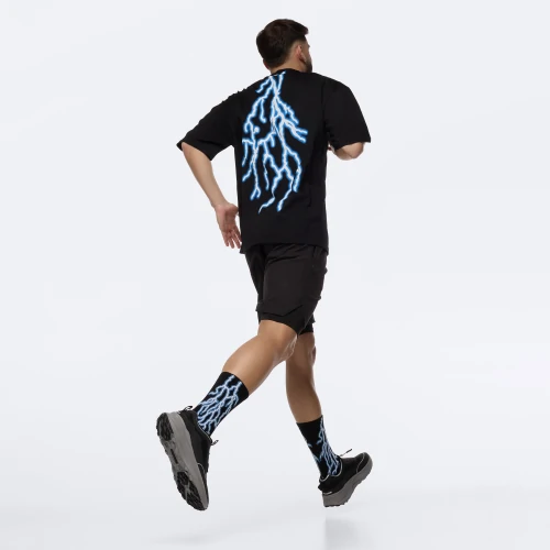 Pantalon corto shop calcetines largos