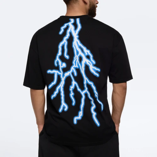 Thunder T shirt Black Clothing Prozis