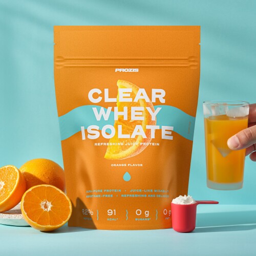 Clear Whey Isolate - Orange 500 g - Alimentation Diététique | Prozis