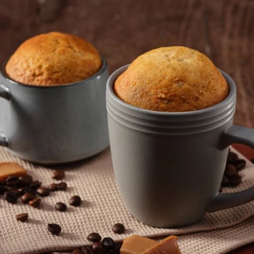 Preworkout Protein Mug Cake Premix Caffè e caramello 400 g Farine