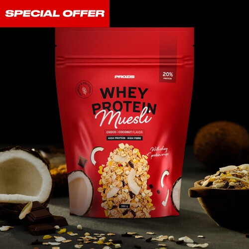 Whey Protein Muesli 350g Opportunity ChocolateCoconut Breakfast