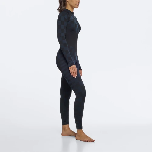 Black and blue jumpsuit online