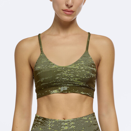 Green camo sports bra outlet