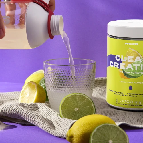 Clear Creatine Monohydrate Limalimón 300 g Desarrollo Muscular