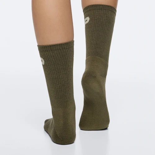 24 7 Cushioned Crew Socks Military Green Clothing Prozis