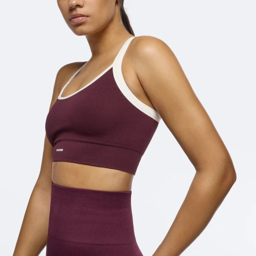 Studio Time Sports Bra Bordeaux Clothing Prozis