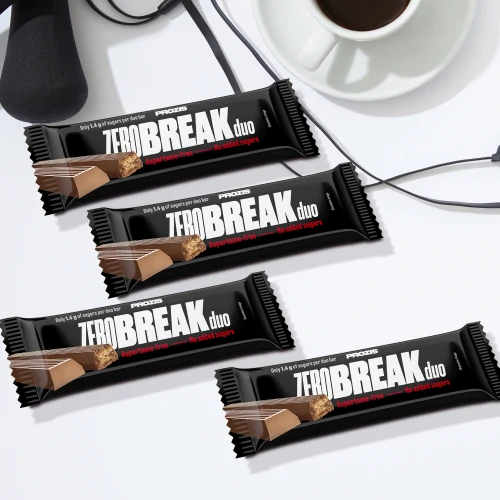 4 x Zero Break Duo Barrette e Snack On The Go Prozis