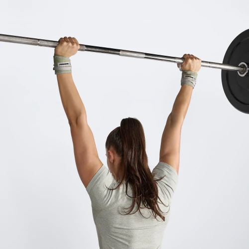 Munequeras Happy Lifting Cloth Green Gimnasio en Casa Prozis