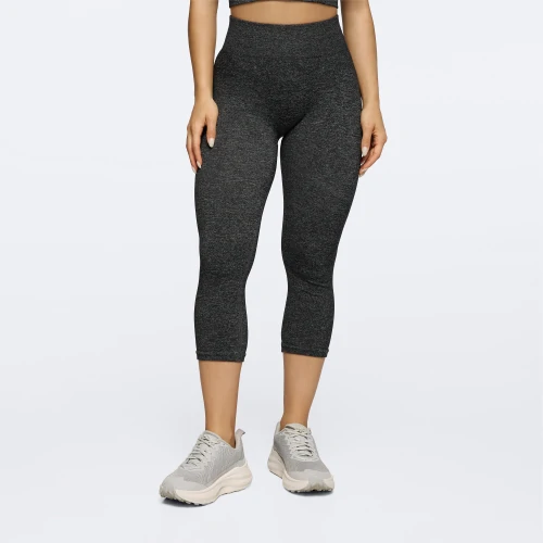Alpine Regular Waist Capris Dark Gray Melange Performance Sports Prozis