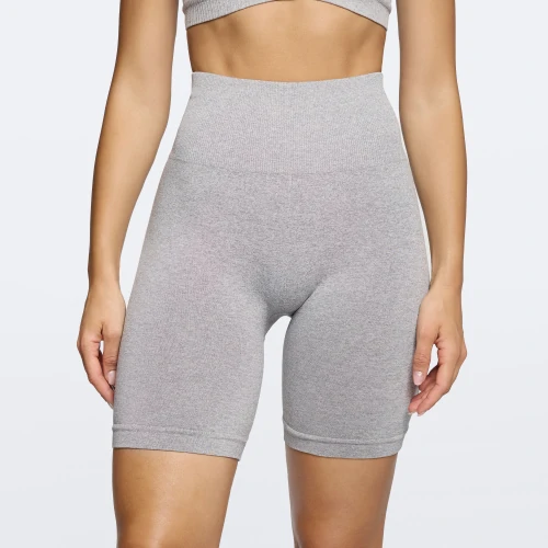 Pantaloncini da ciclista a vita alta Alpine Light Gray Melange Performance e Sport Prozis