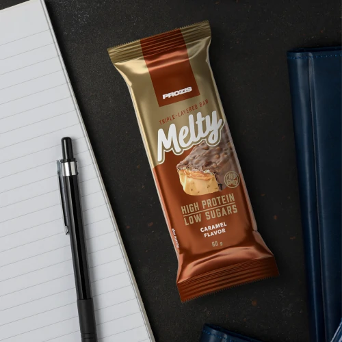 2 x Melty Low Sugar Protein Bar Bars & Snacks On The Go Prozis