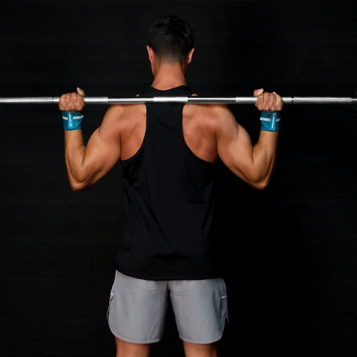 Munequeras Teal Green Gimnasio en Casa Prozis