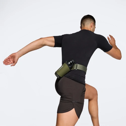 Ceinture de Running Fusion Green Black Salle de Sport a la Maison Prozis