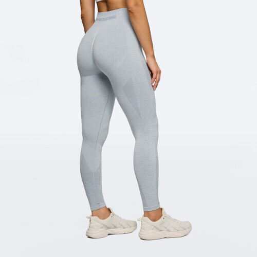 Falcon Leggings mit normaler Taille Dusty Blue Melange Bekleidung Prozis