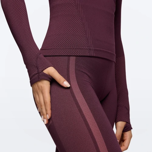Maglia termica bordeaux new arrivals
