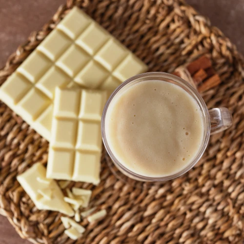 Hot Latte with Whey Protein 400g - White Chocolate (2)