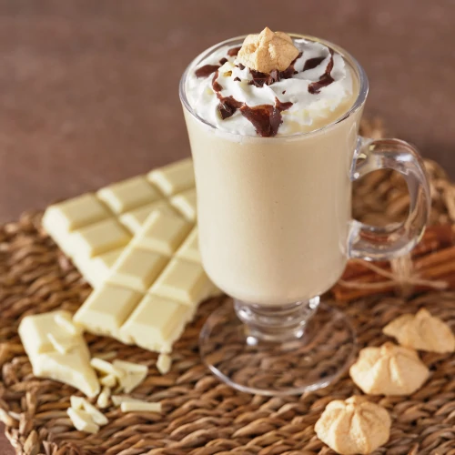 Hot Latte with Whey Protein 400g - White Chocolate (4)