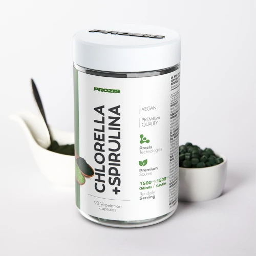 Chlorella+Spirulina 90 veg caps (2)