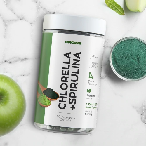 Chlorella+Spirulina 90 veg caps (5)