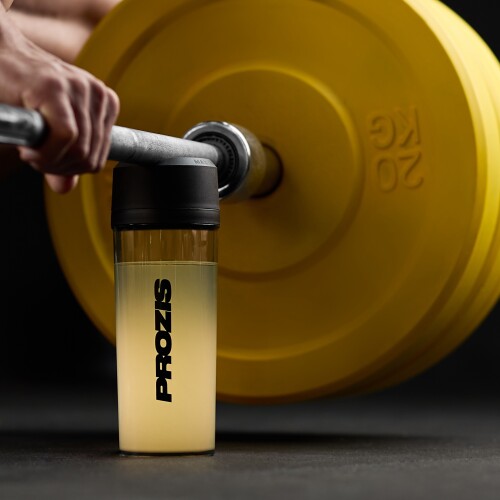 Shaker e Suporte para Barra - Preto