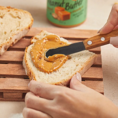 Knusprige Karamell-Erdnussbutter 250g (4)