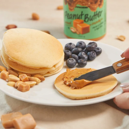 Knusprige Karamell-Erdnussbutter 250g (5)