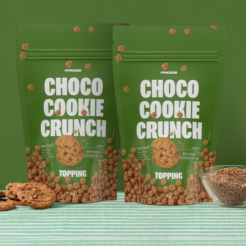 2 x Choco Cookie Crunch Topping - Barras e Snacks On The Go | Prozis