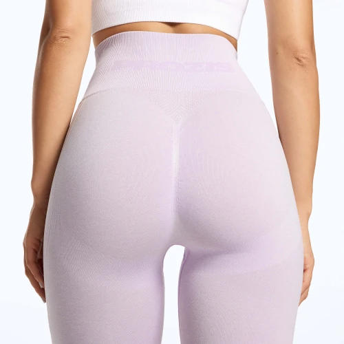 Peach Perfect High Waist Leggings Light Purple Melange Clothing Prozis