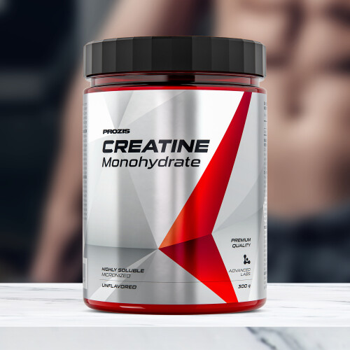 Créatine Monohydratée 300 g - Développement Musculaire | Prozis