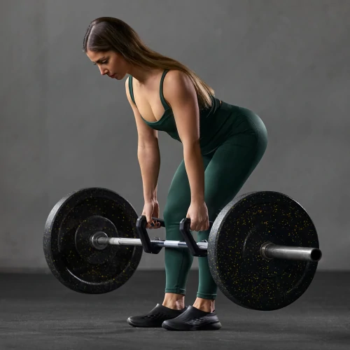 Neutral grip barbell clearance