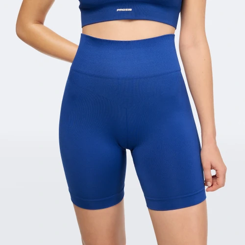 Spirit NRG Medium Waist Cycling Shorts Royal Blue Clothing Prozis