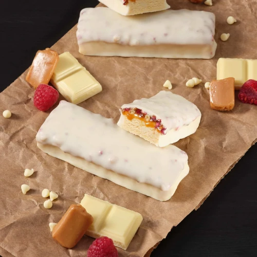 Protein Gourmet Bar 12 ct White Chocolate & Raspberries (5)