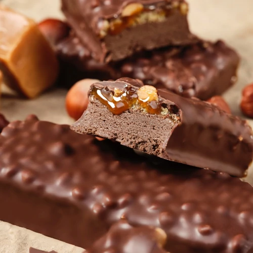 Protein Gourmet Bar 12 ct Chocolate & Hazelnuts (5)
