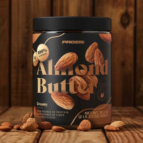 Almond Butter - 35.3 oz Creamy - Free From & Dietary Needs | Prozis
