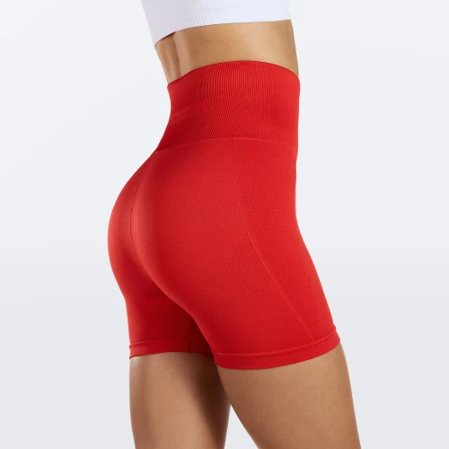 Contour Mittellange Shorts mit hoher Taille (3)