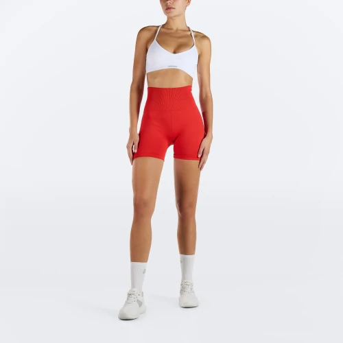 Contour Mittellange Shorts mit hoher Taille (5)