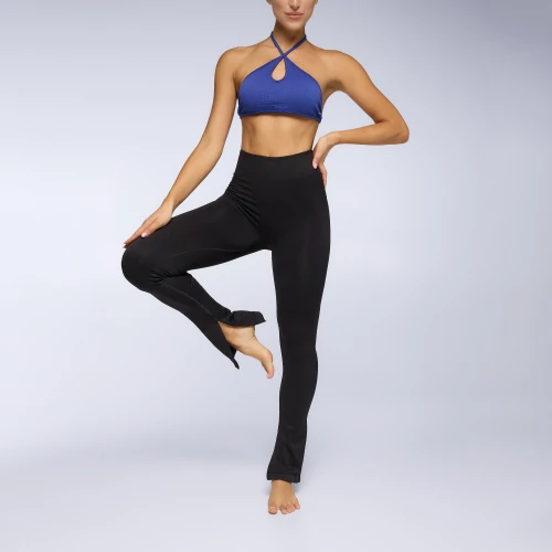 Peach Perfect Schlaghose mit regulärem Bund (4)