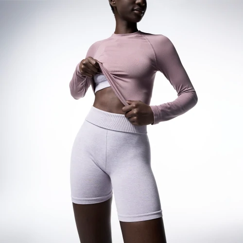 Alpine Mittellange Shorts mit hoher Taille (4)